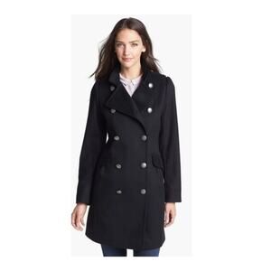 Barbour 'Commander' Mixed Wool Coat Size US/10